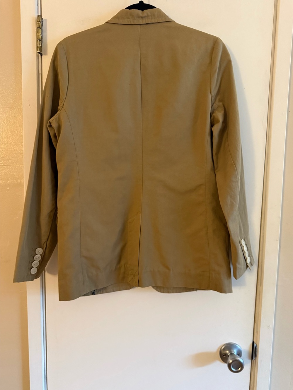 Alex Mill Boy Blazer in Cotton Linen Vintage Khaki - Picture 3 of 8